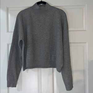 Gianni Bini Gray Ribbed Sweater